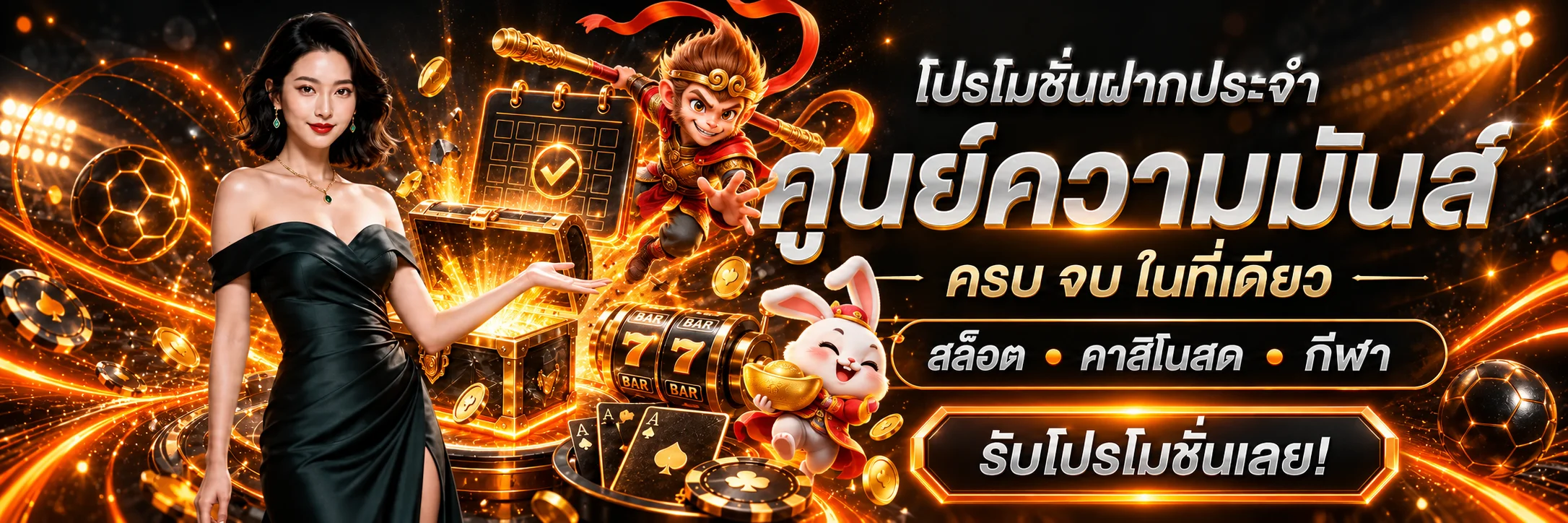 แบนเนอร์ 25XBET สล็อตและค่ายเกม